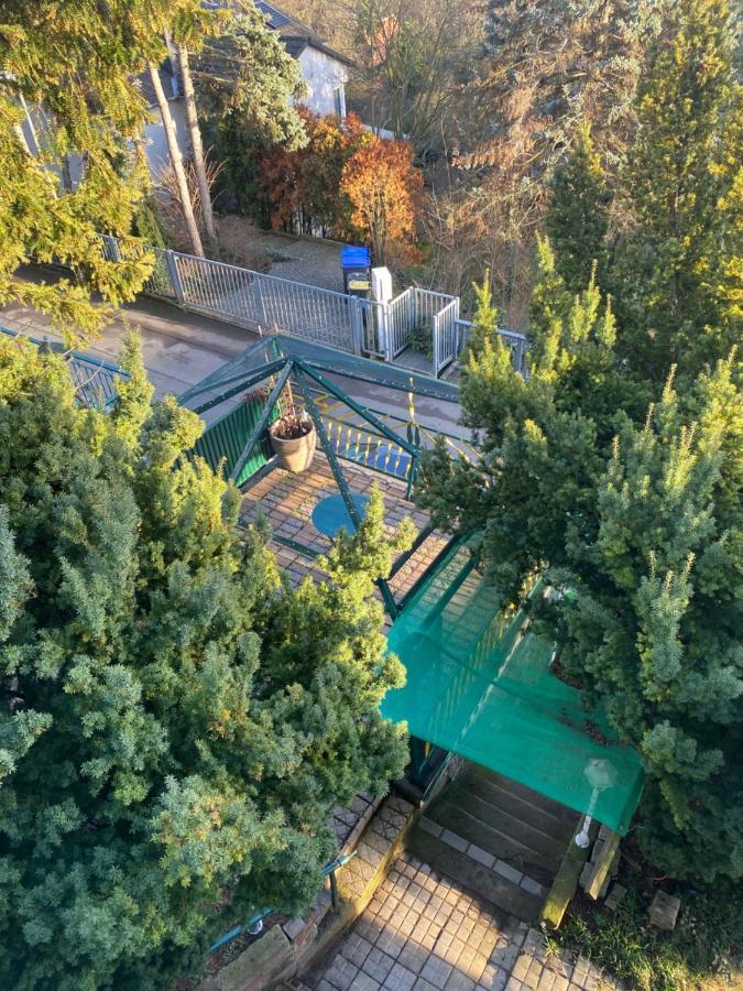 Helles Und Charmantes Loft Mit Herrlichem Blick Dresden Bagian luar foto
